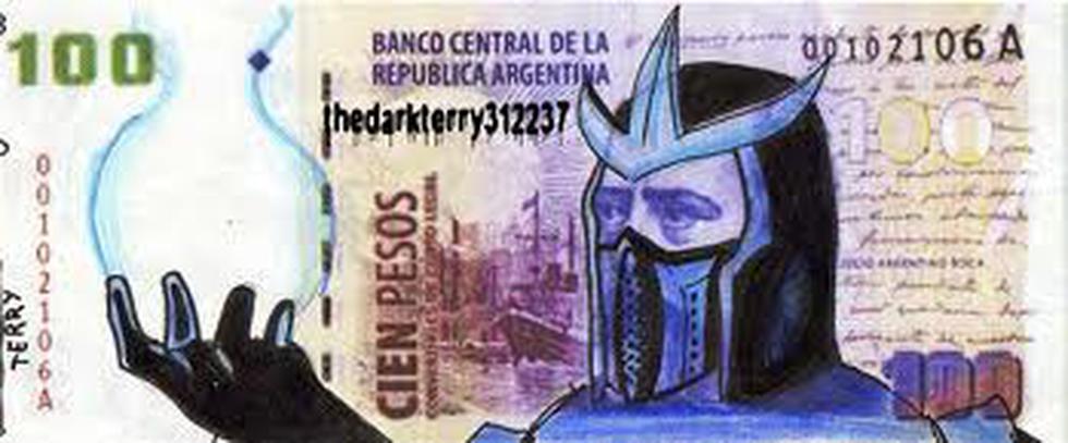 Se burlan de la inflación en Argentina creando billetes de Alf, Batman y Los Simpsons