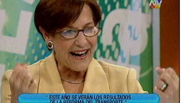 Susana Villarán: el APRA apoya la revocatoria porque le da visibilidad