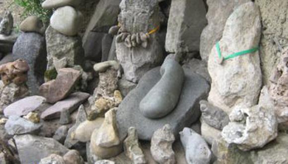 Niño Jesús nació entre curiosas piedras