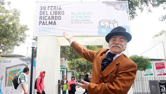 Inició la Feria del Libro Ricardo Palma en el parque Kennedy de Miraflores 
