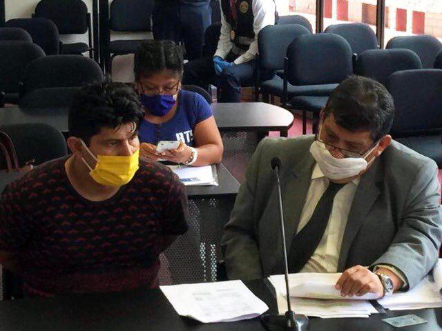 David Díaz es investigado por el delito de violencia y resistencia a la autoridad. (Foto: @CSJ_LN)