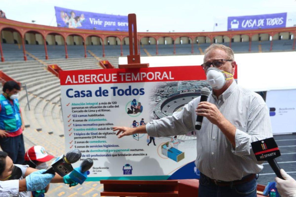 Jorge Muñoz, Casa de Todos, Plaza de Acho. (Alessandro Currarino/GEC)