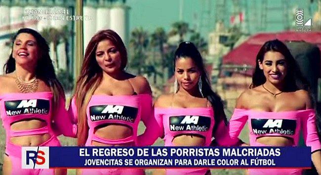 Sport Boys: Nuevas porristas alborotan a chalacos (VIDEO) 