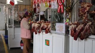 Por Fiestas Patrias se dispara venta de carnes en mercado de Huancayo