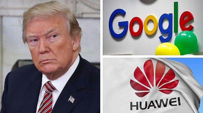 Google suspende colaboración con Huawei debido a la lista negra de Donald Trump
