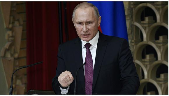 Vladimir Putin: "Asesinato de embajador va contra lazos ruso-turcos y la paz en Siria"