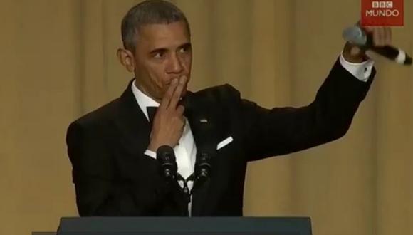 ​Entre mofas y risas Barack Obama se despidió de los corresponsales de la Casa Blanca