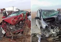 Empresario e hijo mueren tras choque vehicular cuando retornaban de  Arequipa