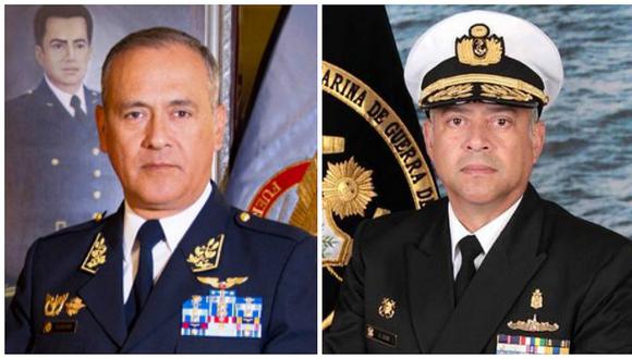 Ejecutivo nombra a nuevos comandantes generales de la FAP y la Marina