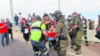 Tacna: Un herido en enfrentamiento entre migrantes y viajeros en la frontera con Chile