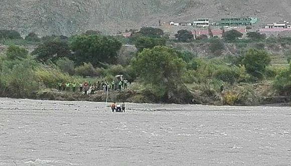 Dos hombres caen de bote a río Ocoña y fallecen