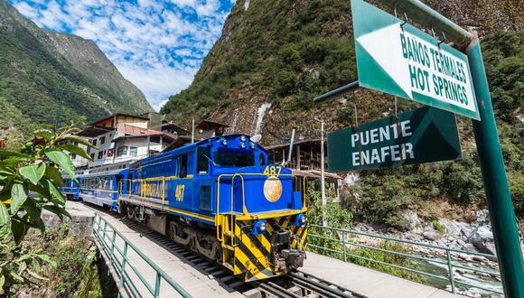 Cusco: los ambientes del tren, como pasamanos, pestillos, pisos y asientos, se desinfectarán con hipoclorito de sodio.