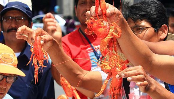 Moquegua: Intervienen a dos que extraían 70 kilos de camarón 