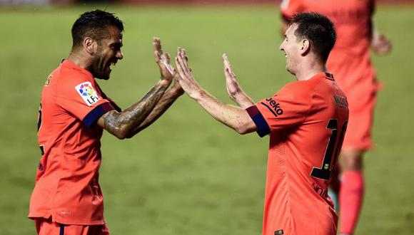 Barcelona goleó 5-0 al Levante con goles de Messi y Neymar