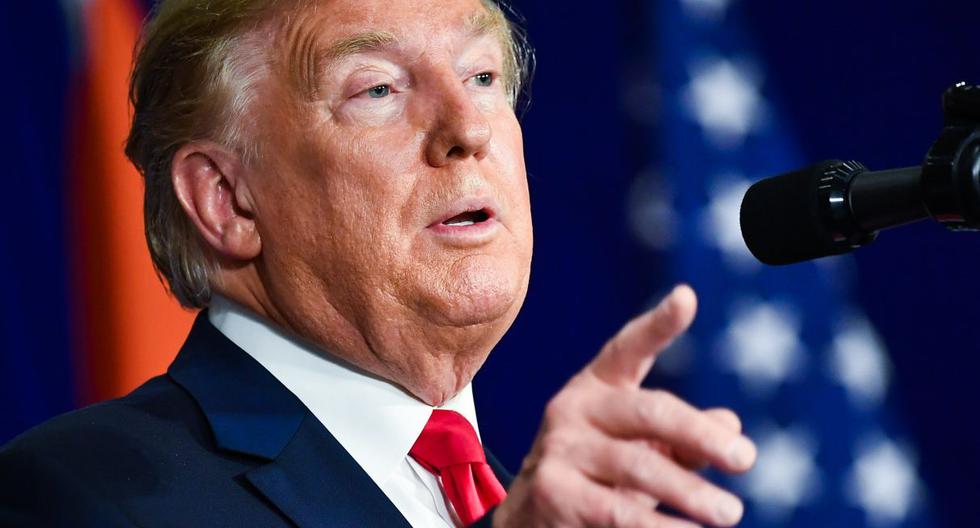 Estados Unidos: Trump llama a la calma tras primera muerte por coronavirus. Foto: AFP