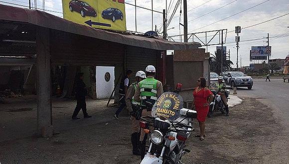 Intervienen paraderos de autos que cubre ruta Trujillo-Chimbote y viceversa 