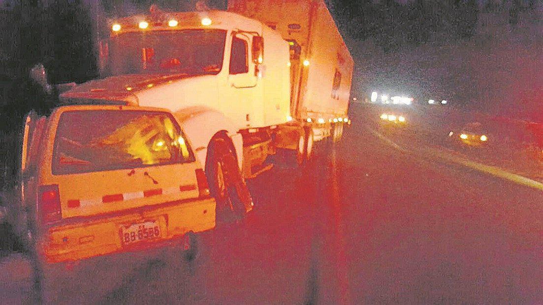 Tres personas mueren en dos accidentes de tránsito