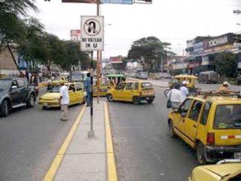 Plan regulador de rutas en Ica