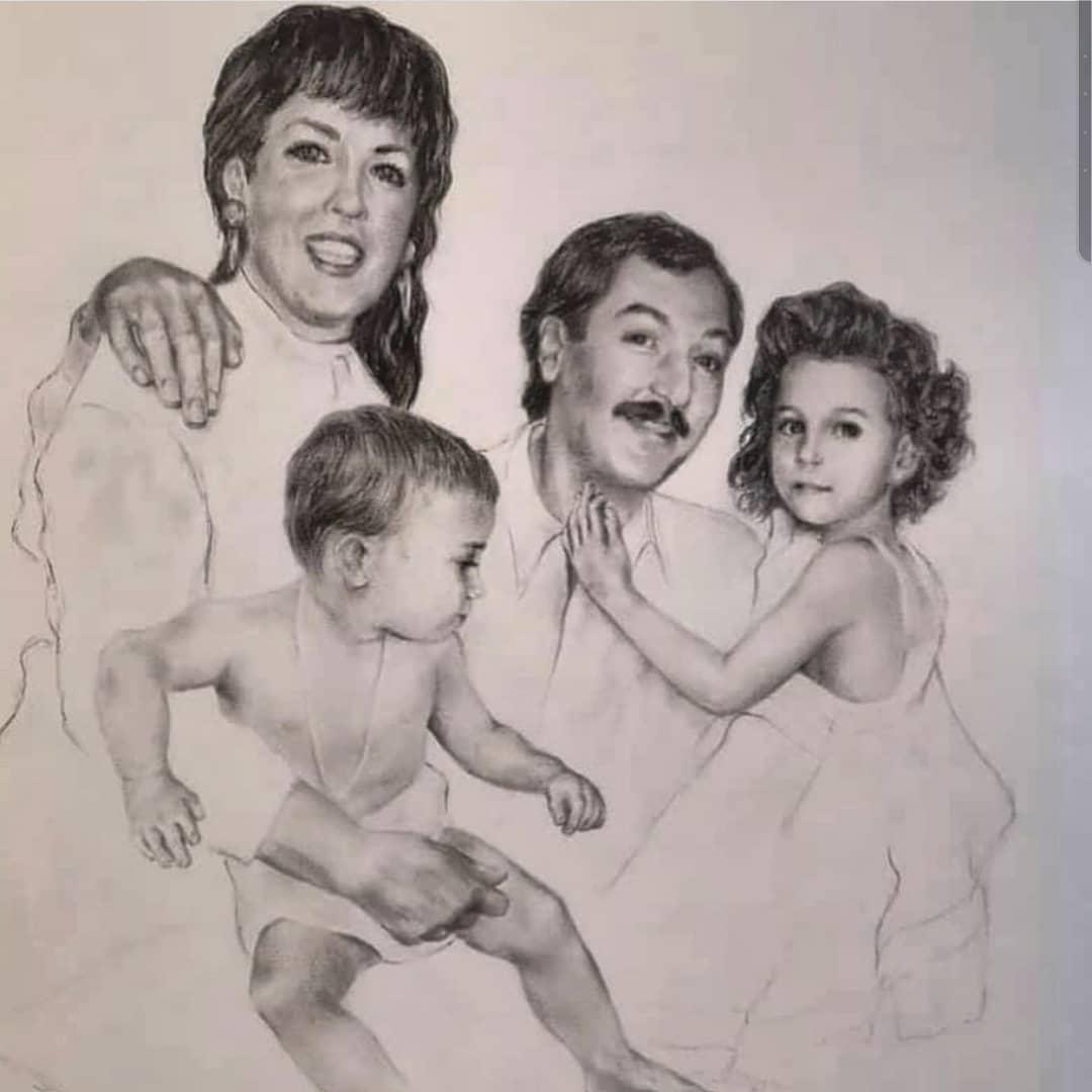 La foto familiar de Georgina Rodríguez.