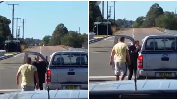 Facebook: la brutal agresión de un hombre a una mujer tras una discusión de tránsito (VIDEO)