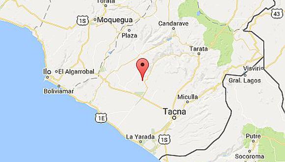Sismo de regular intensidad se sintió anoche en el sur del Perú