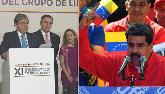 Grupo de Lima: "Maduro, el usurpador, es el pasado. La hora de Maduro llegó y tiene que retirarse" (VIDEO) 