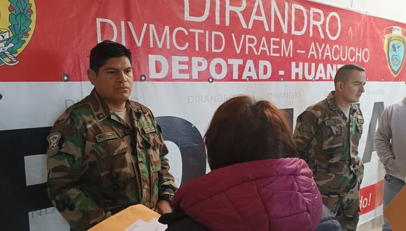 Efectvivos fueron trasladados a la sede policial de Ayacucho, donde se efectúan las diligencias correspondientes