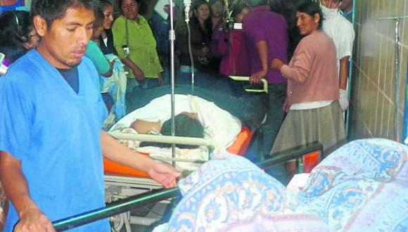 14 heridos en Huanta deja despiste de una combi provocado por falla mecánica 