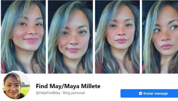 Familiares y amigos iniciaron una campaña online para encontrar a Maya. (Foto: Facebook)