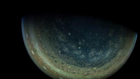NASA difunde alucinante video de gigantescas tormentas descubiertas en Júpiter [VIDEO]