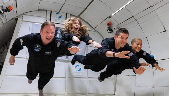 El último miércoles, Inspiration 4 partió desde el Centro Espacial Kennedy de la NASA y aterrizó este sábado. (EFE/SpaceX)