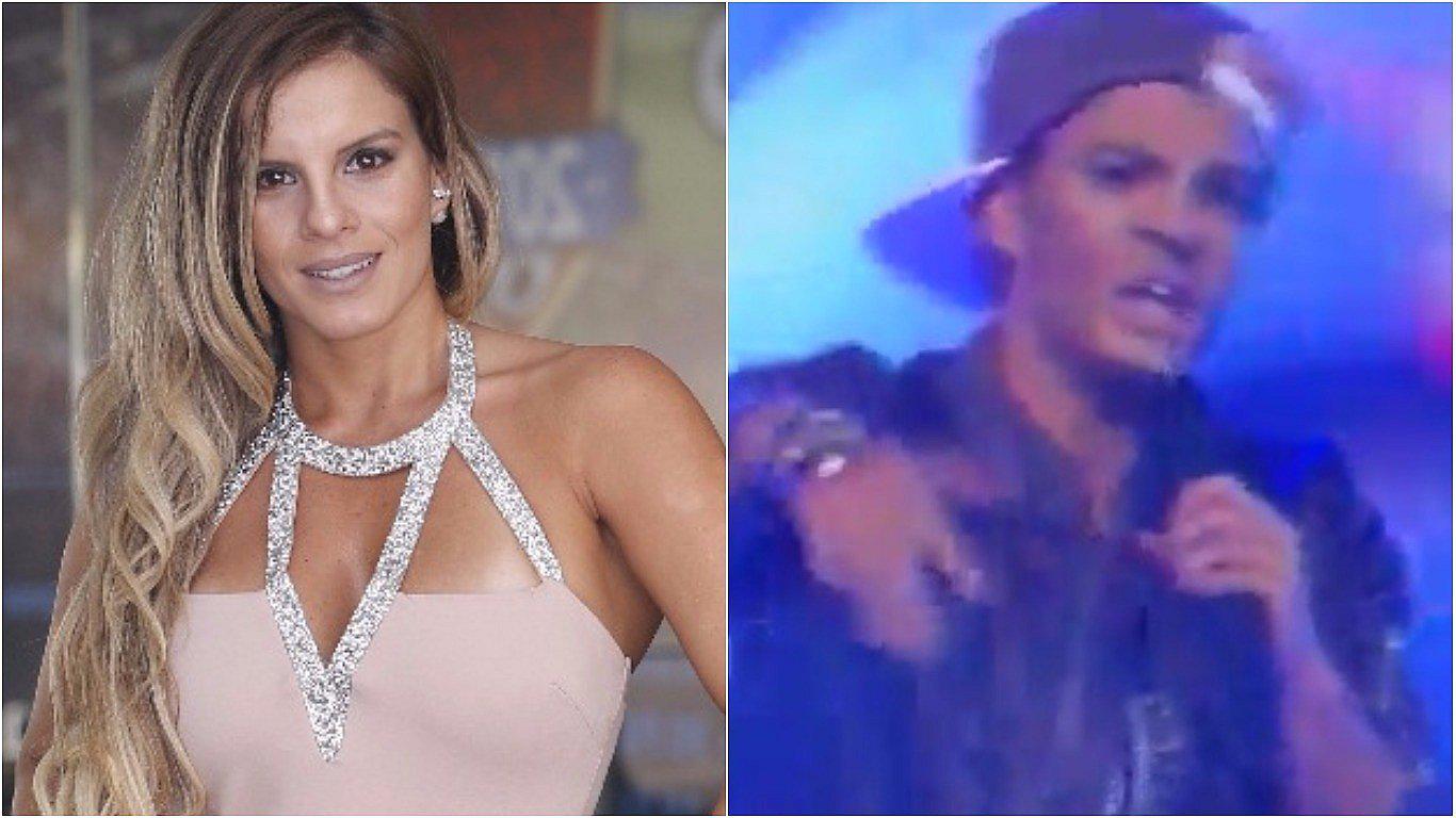 EEG: Alejandra Baigorria sorprende al imitar a Mario Hart (VIDEO)
