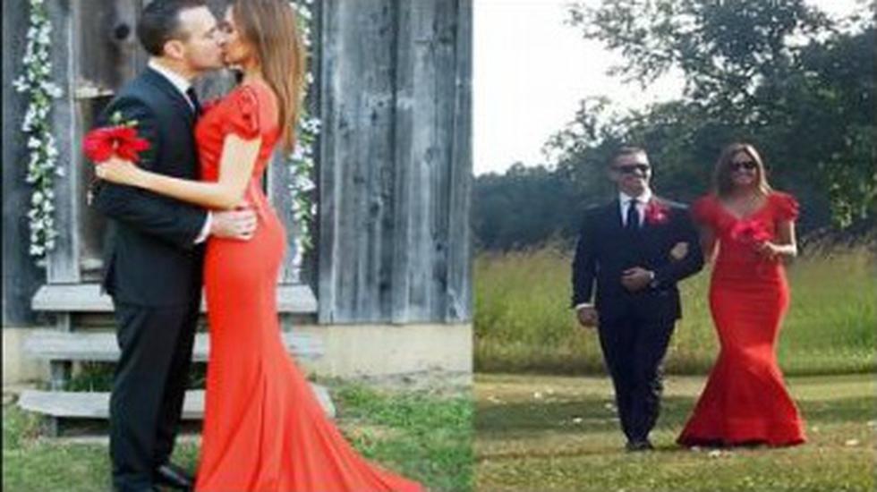 Jessica Tapia se casó por civil en Estados Unidos