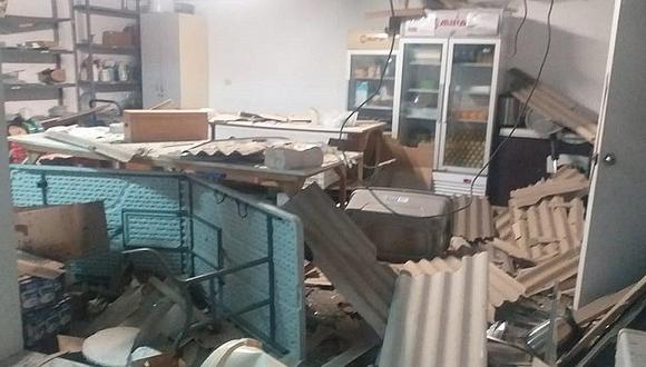  Ocho heridos dejó deflagración en vivienda de Surco  