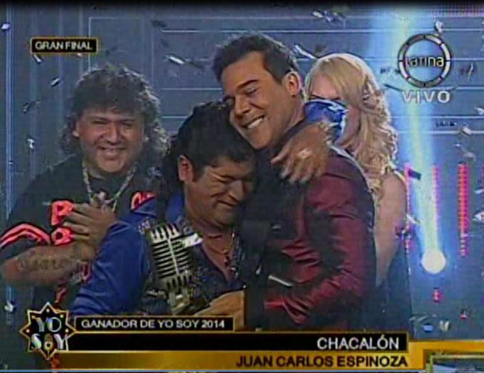 Yo Soy: 'Chacalón' es el ganador de la primera temporada (VIDEO)