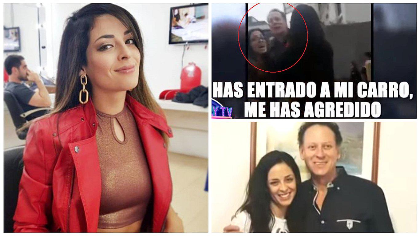 Andrea Luna y su padre son denunciados por taxista por presunta agresión en la calle (VIDEO)