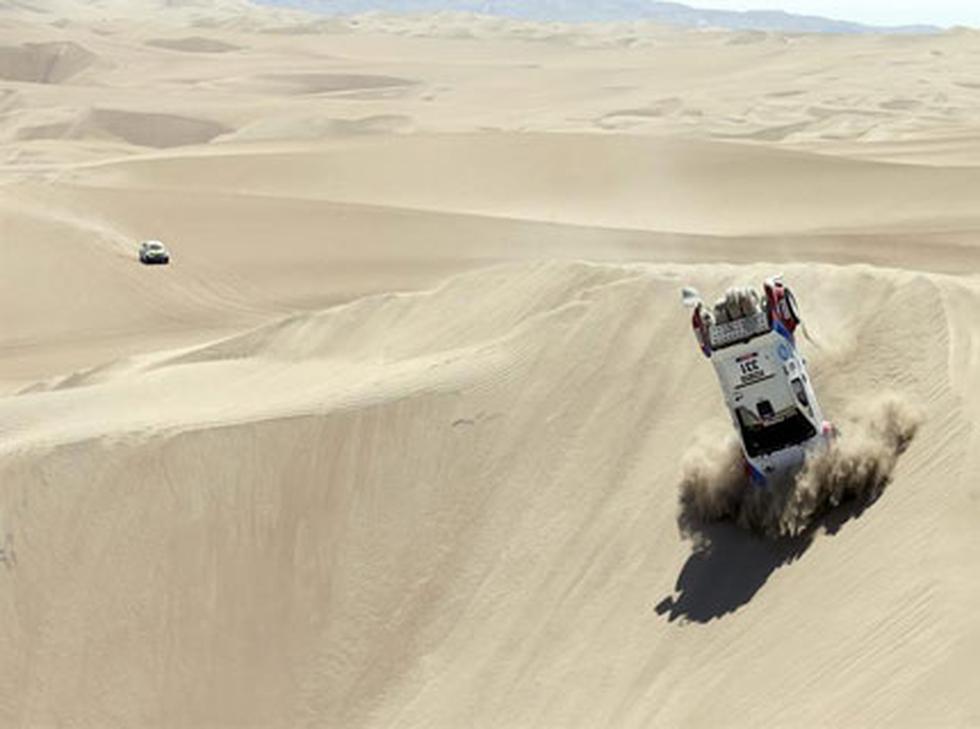 FOTOS: Rally Dakar 2013 le dice adiós a territorio peruano