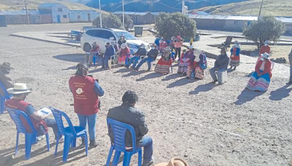 Coordinadora Macroregional Sur de las Rondas Campesinas y Urbanas del Perú inició actividades en Caylloma. (Foto: Correo)