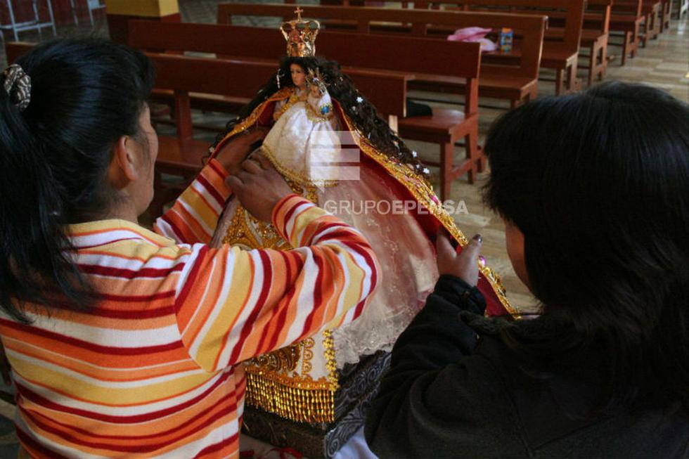 Correo muestra imagen original de la Virgen del Cocharcas