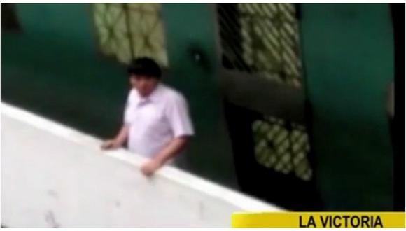 ​La Victoria: vecinos denuncian a acosador y comisario pide que lo capturen (VIDEO)