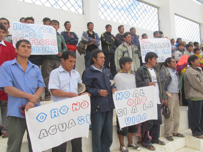 Comuneros de Cañaris amenazan con desalojar a minera Candente Cooper