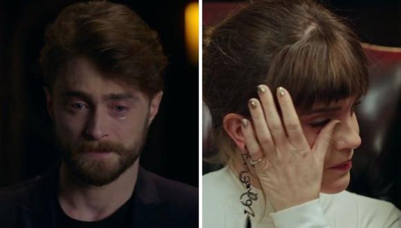 Daniel Radcliffe, Emma Watson y Rupert Grint y Tom Felton se quebraron en el especial “Harry Potter: regreso a Hogwarts”. (Foto: HBO Max)