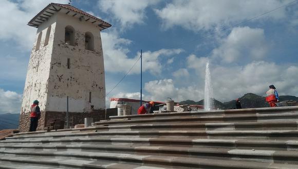 Intervención a la Plaza Santa Ana reforzará su potencial turístico en Cusco (FOTOS)