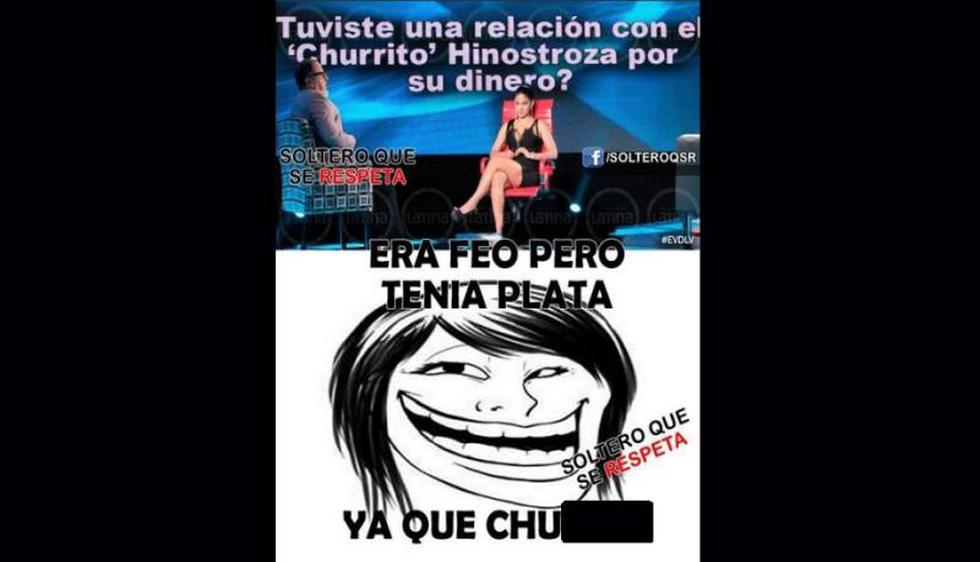 Katty García, 'Churrito' Hinostroza y Lucho Cuellar en divertidos memes
