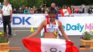 Kimberly García obtiene la medalla de oro en los 35 km de marcha en el Mundial de Atletismo