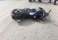 Joven muere tras despistarse en su motocicleta en la vía Paita - Piura
