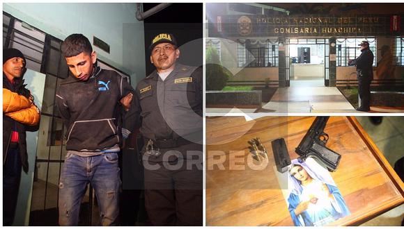 ​Huachipa: cae banda de asaltantes tras intento de robo en empresa minera (VIDEO)