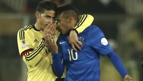 Copa América 2015: ¿Qué le dijo James Rodríguez a Neymar? [VIDEO]