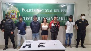 Piura: Capturan banda delincuencial “Los Babys del Parque Centenario” de San Martín