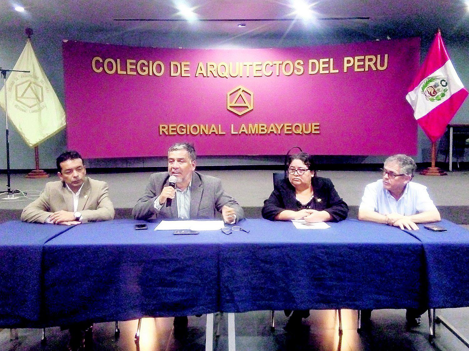 Colegio de Arquitectos da opinión técnica sobre la Nueva Ciudad de Olmos